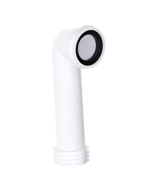APS8696 90° Bend Long Tail WC Pan Connector 