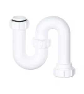 APS8742 1 1/4" Swivel 's' Trap White