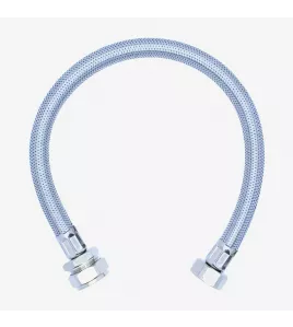 APS55513 Viva Sanitary 3/4" x 22mm Stainless Steel Braided Hose – 500mm
