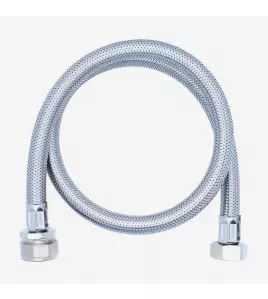 APS55514 Viva Sanitary 3/4" x 22mm Stainless Steel Braided Hose – 900mm