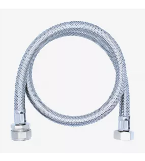 APS55514 Viva Sanitary 3/4" x 22mm Stainless Steel Braided Hose – 900mm