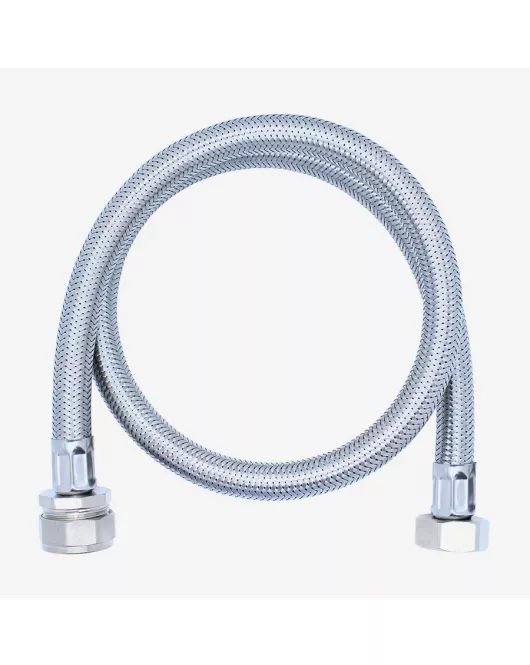 APS55514 Viva Sanitary 3/4" x 22mm Stainless Steel Braided Hose – 900mm APS55514 Viva Sanitary 3/4" x 22mm Stainless Steel Braided Hose – 900mm