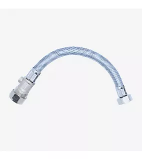 APS55516 Viva Sanitary 3/4" x 22mm Stainless Steel Braided Hose with Isolator 