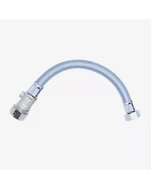 APS55516 Viva Sanitary 3/4" x 22mm Stainless Steel Braided Hose with Isolator 
