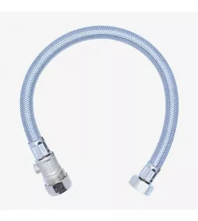 APS55517 Viva Sanitary 3/4" x 22mm Stainless Steel Braided Hose with Isolator 