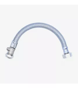 APS55004 Viva Sanitary 3/4" x 15mm Stainless Steel Braided Hose with Isolator – 300mm