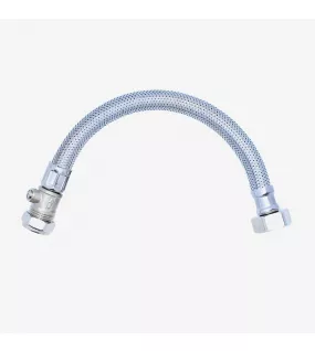 APS55004 Viva Sanitary 3/4" x 15mm Stainless Steel Braided Hose with Isolator – 300mm